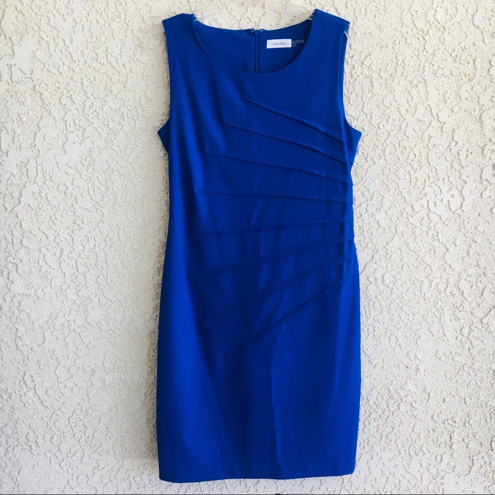 Blue dress